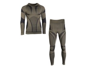 Komplet funkční PERFORMANCE spodky a triko ZELENÝ (velikost L-XL)