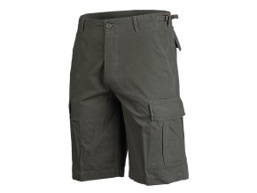 Kraťasy US typ BDU rip-stop předeprané ZELENÉ (velikost 3XL)