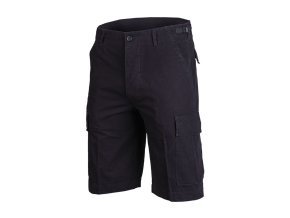 Kraťasy US typ BDU rip-stop předeprané ČERNÉ (velikost 3XL)