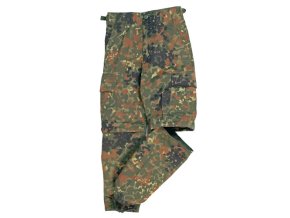 Kalhoty dětské US BDU ZIP-OFF FLECKTARN (velikost L)