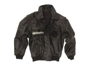 Bunda SECURITY s odepínacími rukávy ČERNÁ (velikost 3XL)