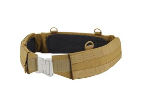 Opasek bojový MOLLE úzký COYOTE BROWN (velikost L)
