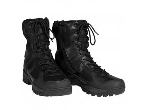 Topánky PATROL so zipsom Čierne veľ. US10 / EU43
