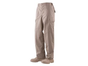 Kalhoty BDU P/C rip-stop KHAKI (velikost XL-R)