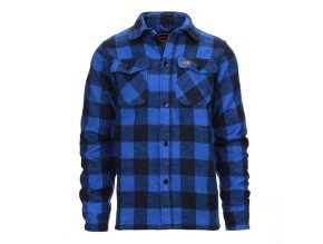 Košile DŘEVORUBECKÁ flanelová MODROČERNÁ (velikost 3XL)