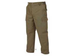 Kalhoty BDU rip-stop ZELENÉ (velikost 3XL-R)