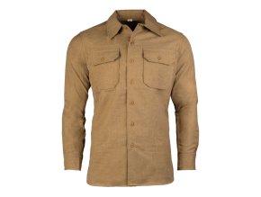 Košile US M37 WWII vlněná KHAKI (velikost 3XL)