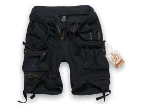 Kraťasy s opaskem SAVAGE vintage ČERNÉ (velikost 3XL)