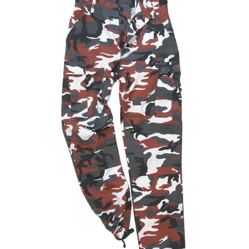 Kalhoty US BDU POLY polní REDCAMO Velikost: XL