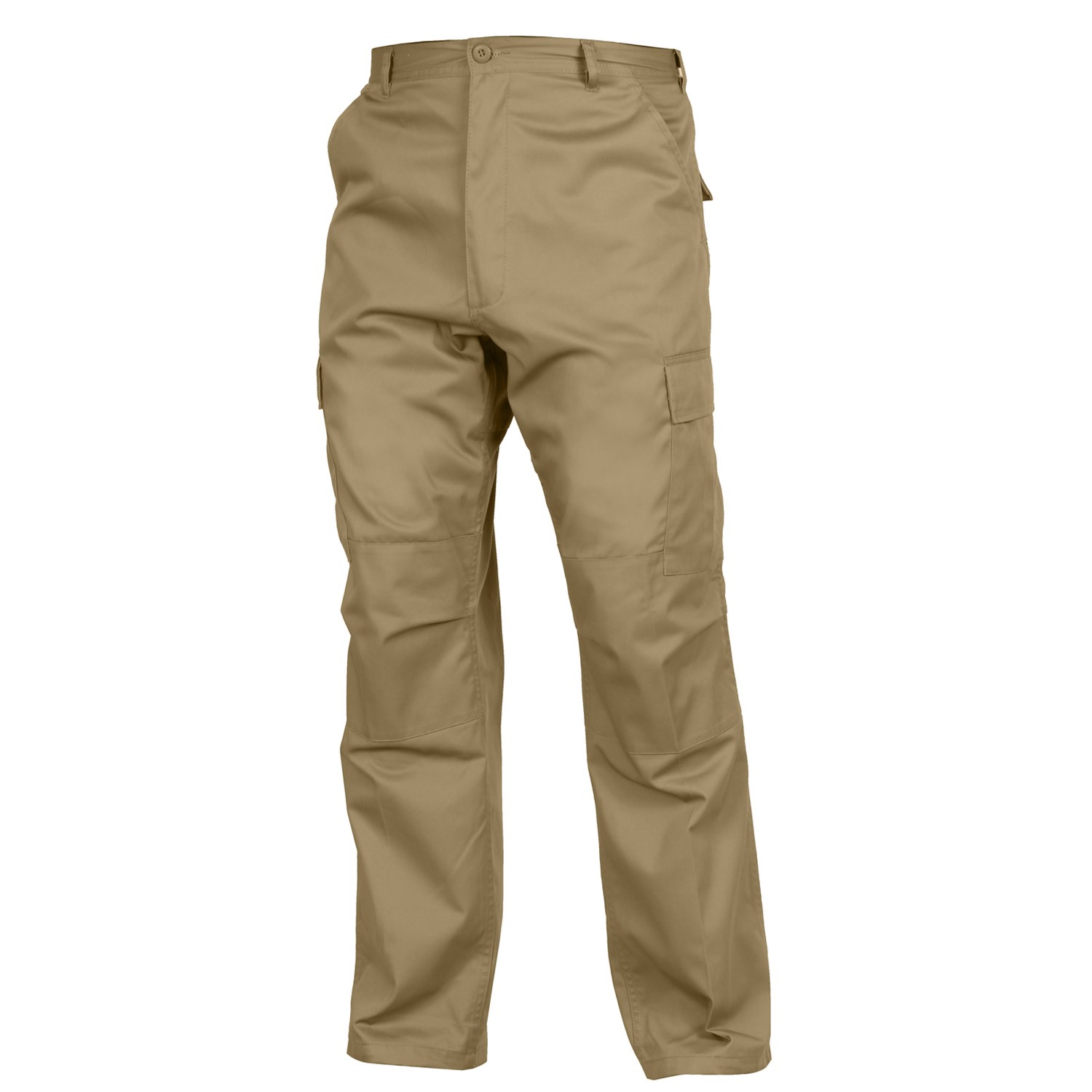 Kalhoty BDU RELAXED ZIPPER FLY KHAKI Velikost: XL