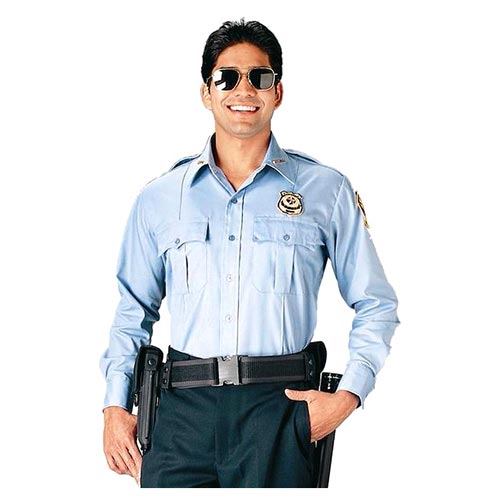 Košile POLICIE A SECURITY dl. rukáv SV.MODRÁ Velikost: S