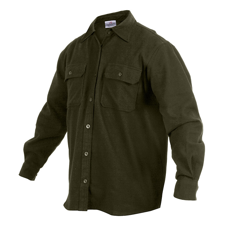 Košile dřevorubecká FLANNEL ZELENÁ Velikost: XL