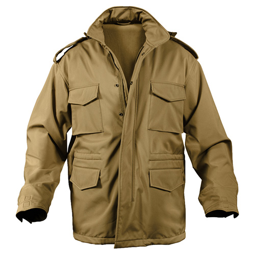 Bunda US M65 SOFTSHELL COYOTE Velikost: L