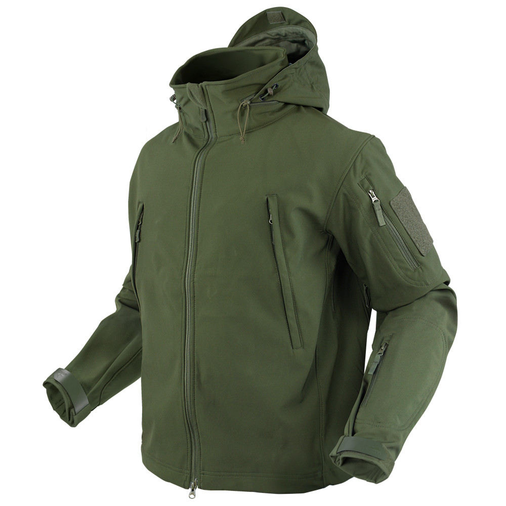 Bunda Summit SOFTSHELL ZELENÁ Velikost: XL