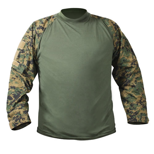 Košile COMBAT taktická DIGITAL WOODLAND MARPAT Velikost: L