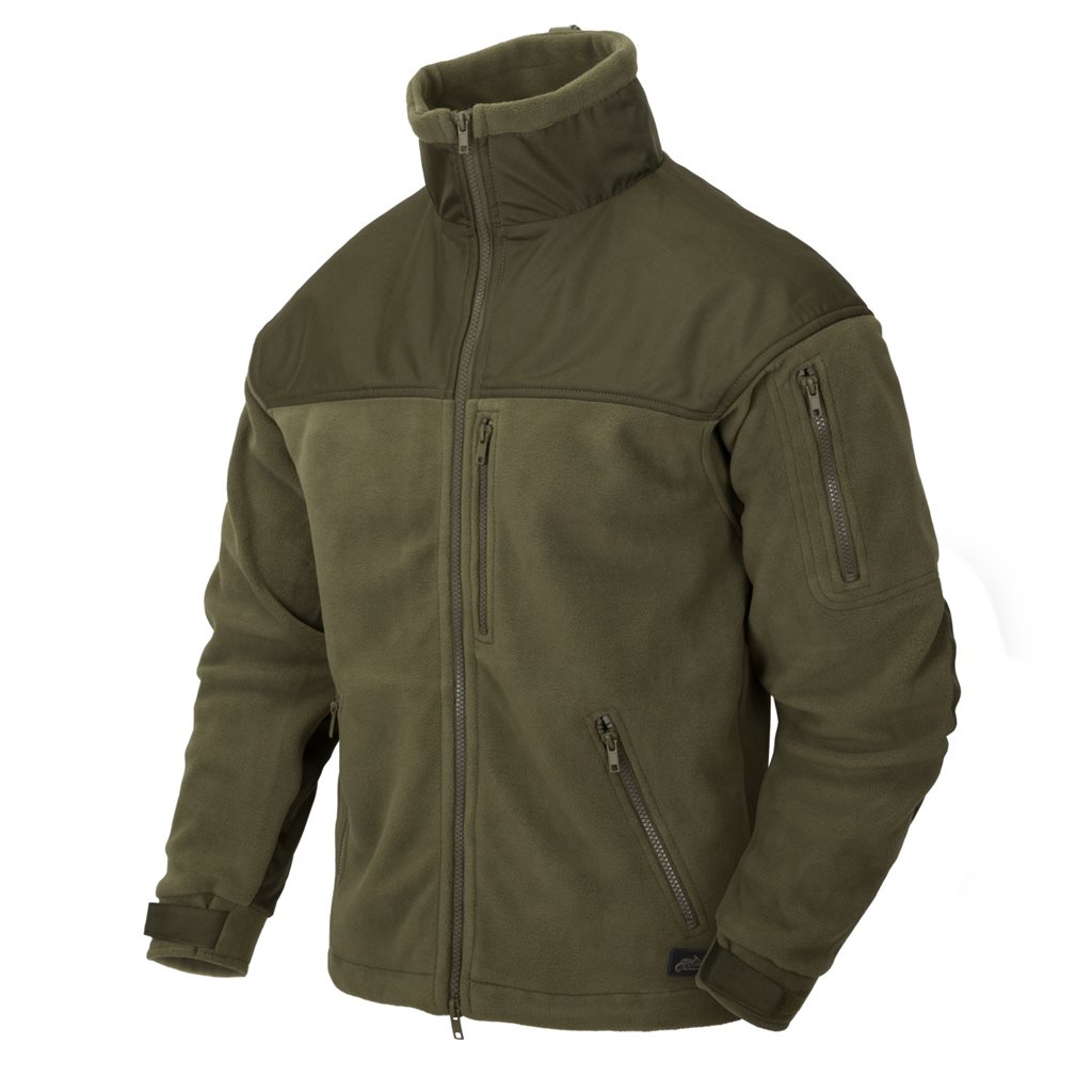 Bunda CLASSIC ARMY fleece ZELENÁ Velikost: S