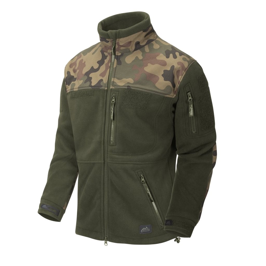 Bunda INFANTRY fleece ZELENÁ/WOODLAND POLSKÝ Velikost: S