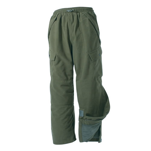 Kalhoty HUNTER polyester ZELENÉ Velikost: XL