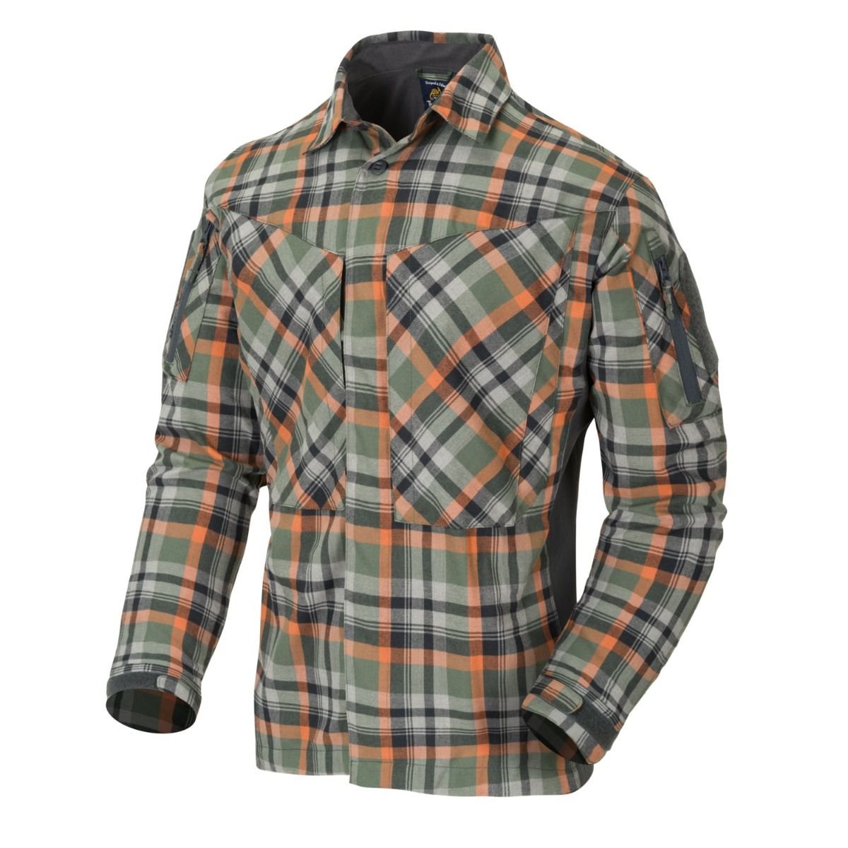 Košile MBDU flanel TIMBER OLIVE PLAID Velikost: XL