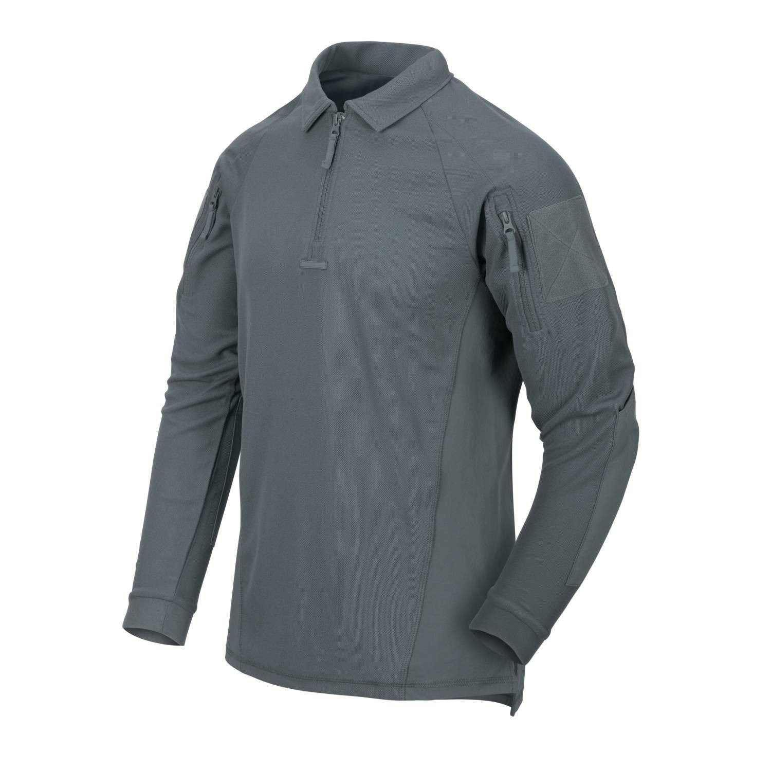 Triko RANGE POLO dlouhý rukáv SHADOW GREY Velikost: XL