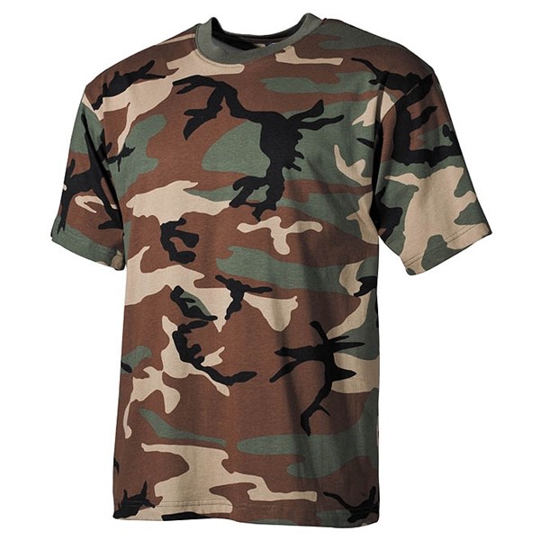 Triko kr.rukáv bavlněné US WOODLAND Velikost: 4XL