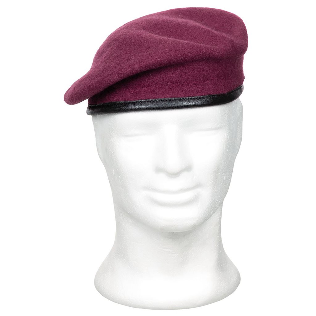 Baret COMMANDO VÍNOVÝ Velikost: 60