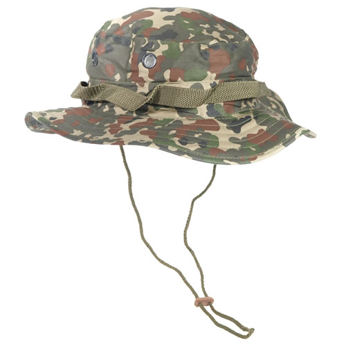 Klobouk US JUNGLE FLECKTARN Velikost: XL