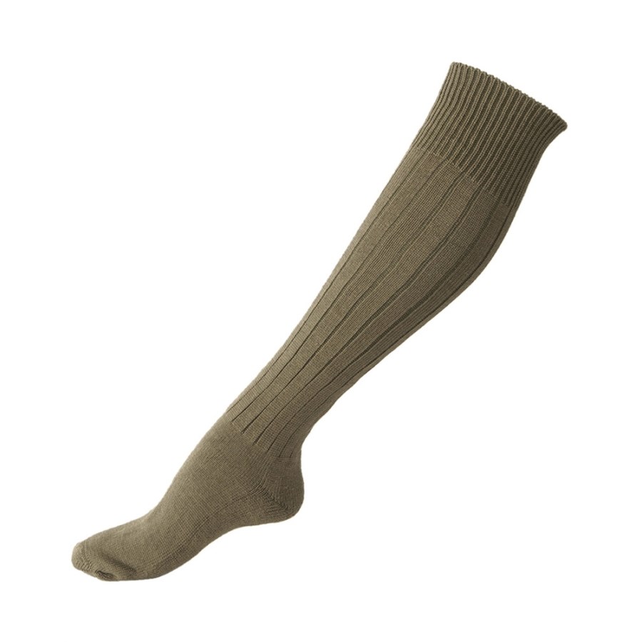 Ponožky podkolenky BW zimní ZELENÉ Velikost: 5