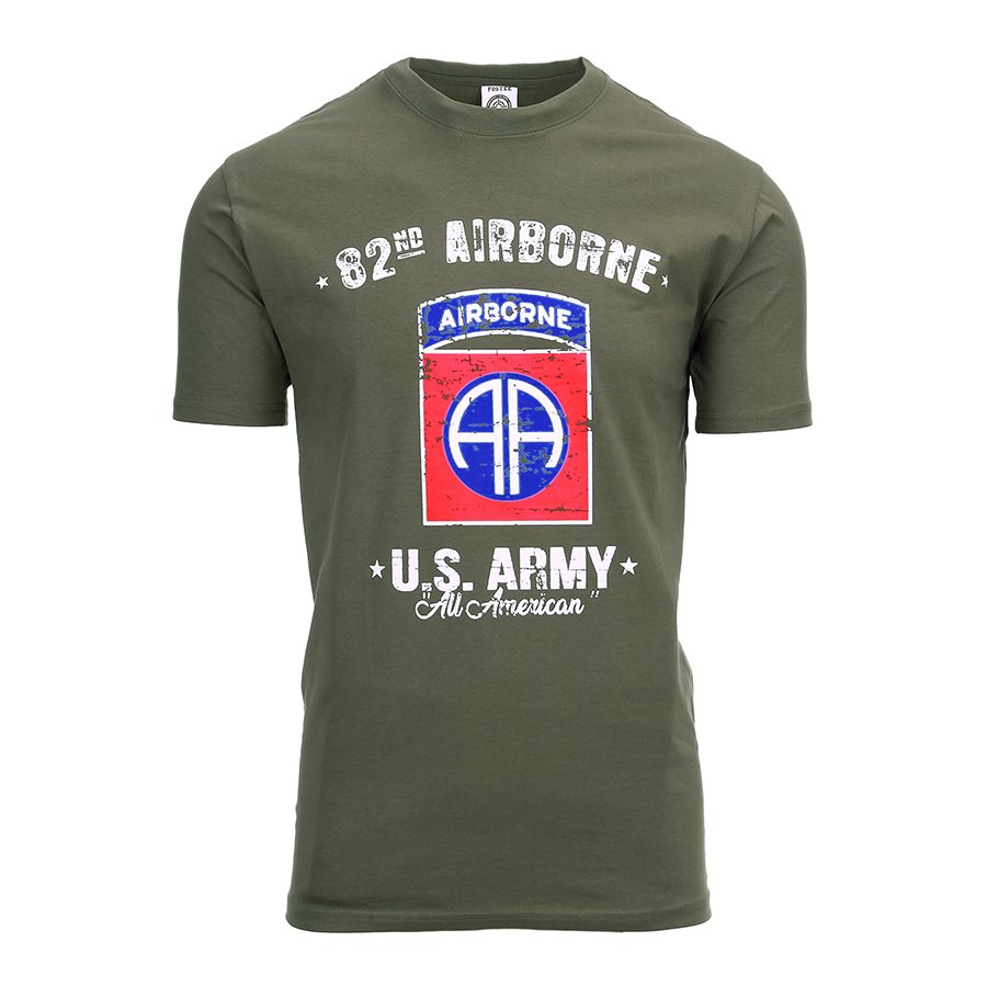 Triko 82nd AIRBORNE ZELENÉ Velikost: XL