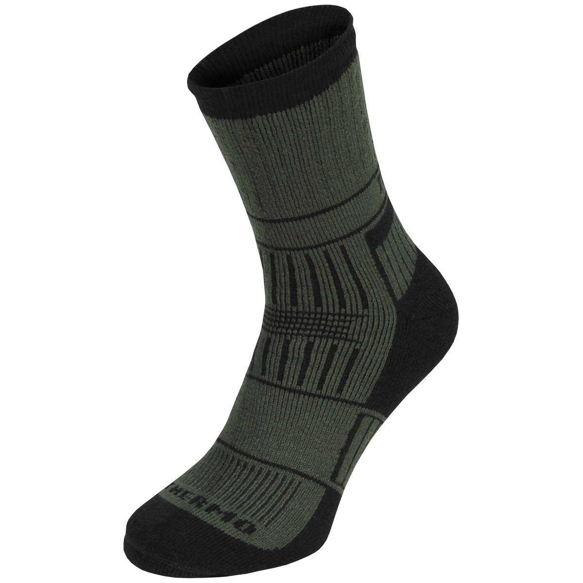 Ponožky ALASKA thermo ZELENÉ Velikost: 45-47