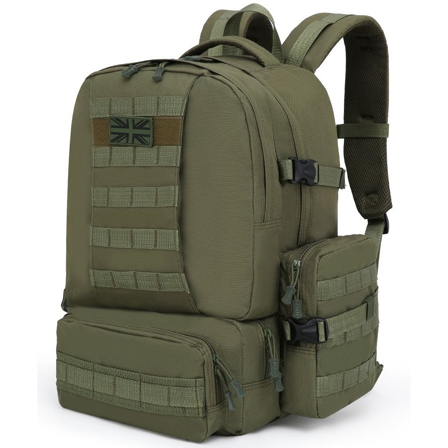 Batoh Expedition MOLLE 50 litrů ZELENÝ