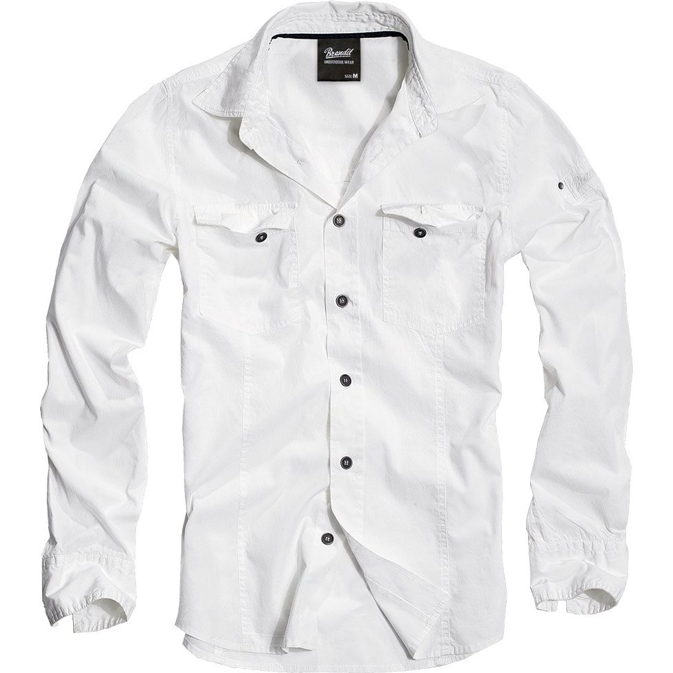 Košile SLIM OLD WHITE Velikost: M