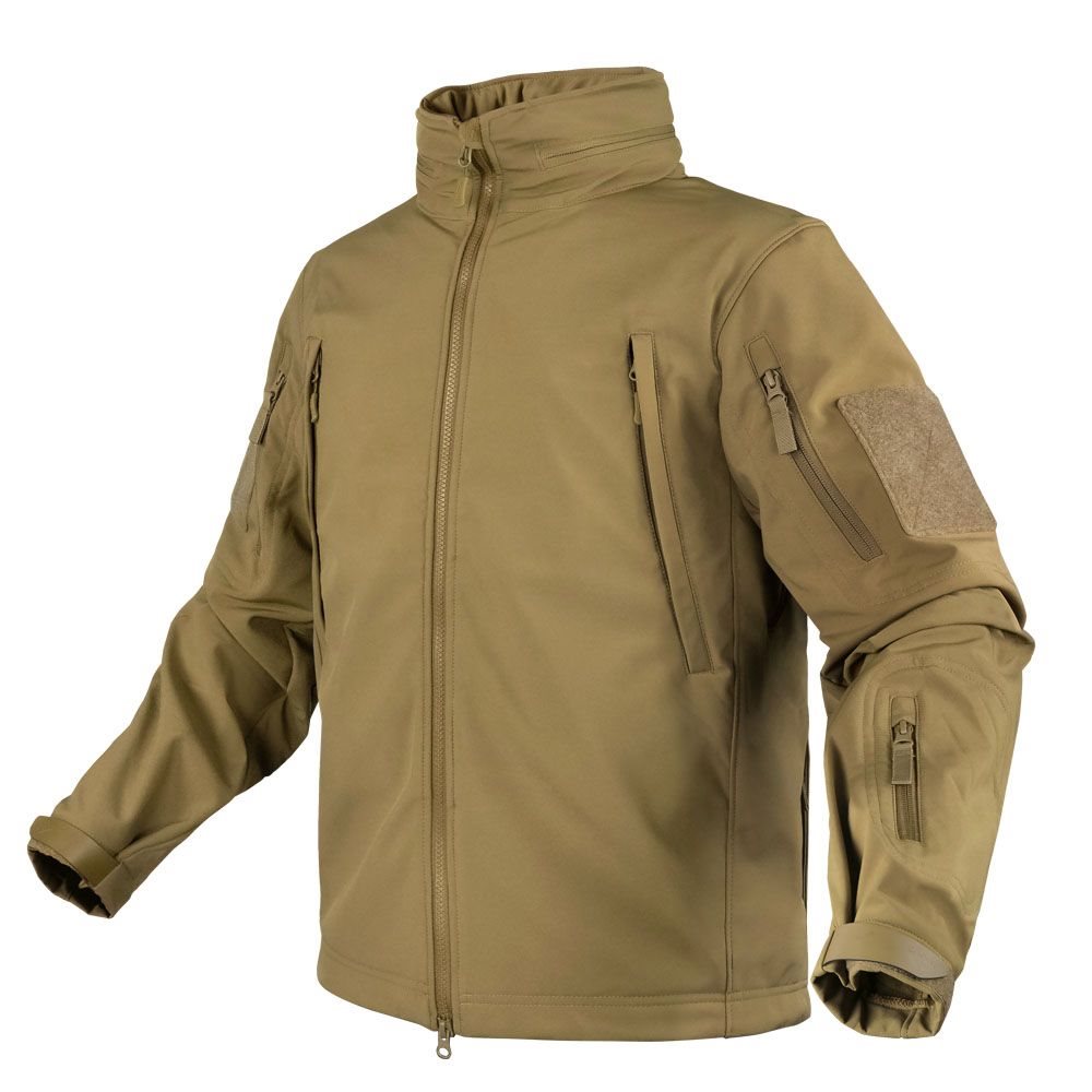 Bunda Summit SOFTSHELL COYOTE BROWN Velikost: XL