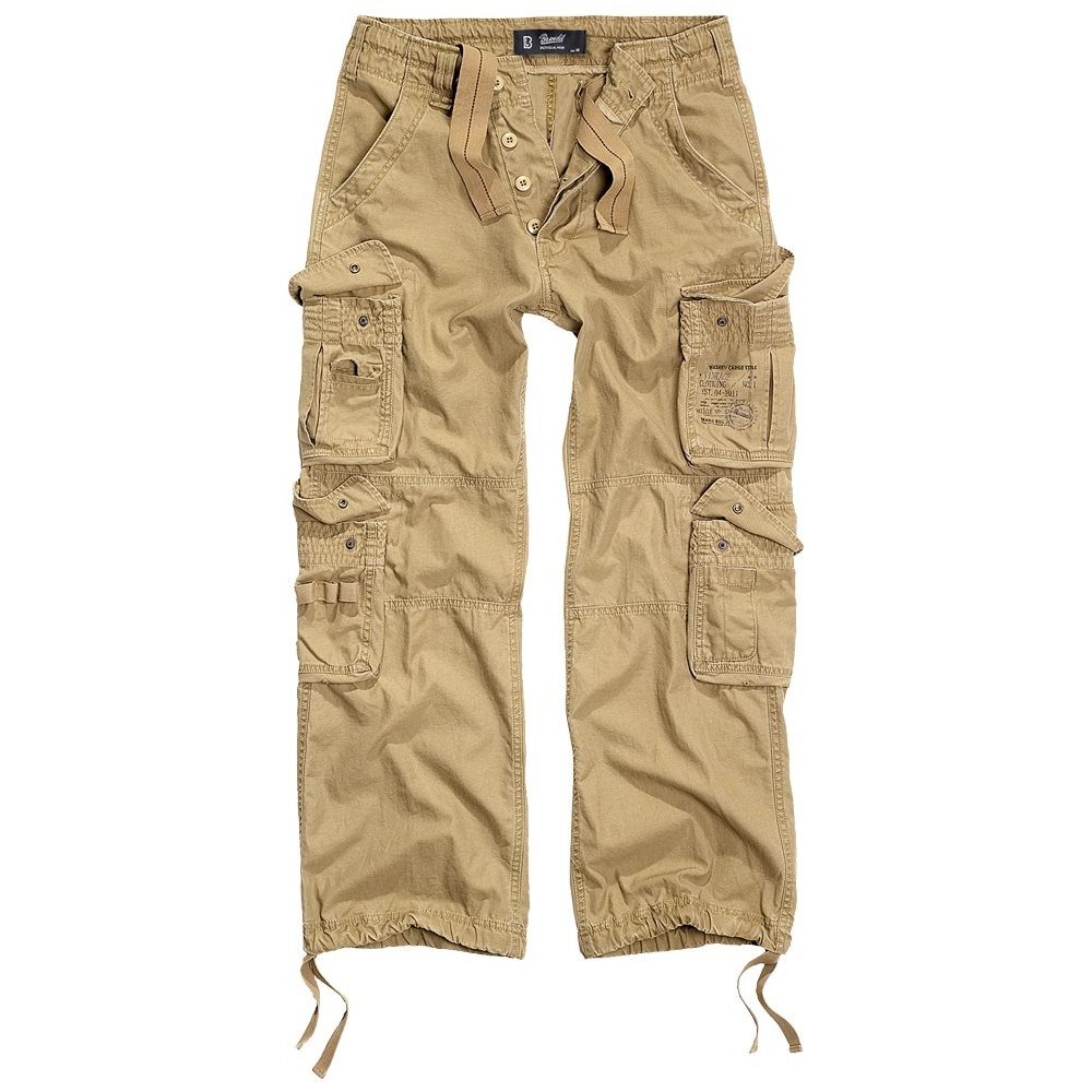 Kalhoty PURE vintage KHAKI Velikost: XXL