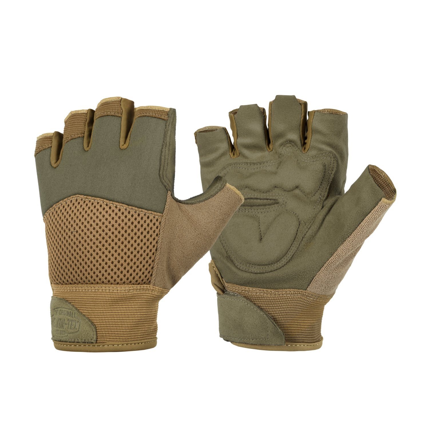 Rukavice MK2 bezprsté OLIVE GREEN/COYOTE Velikost: XXL