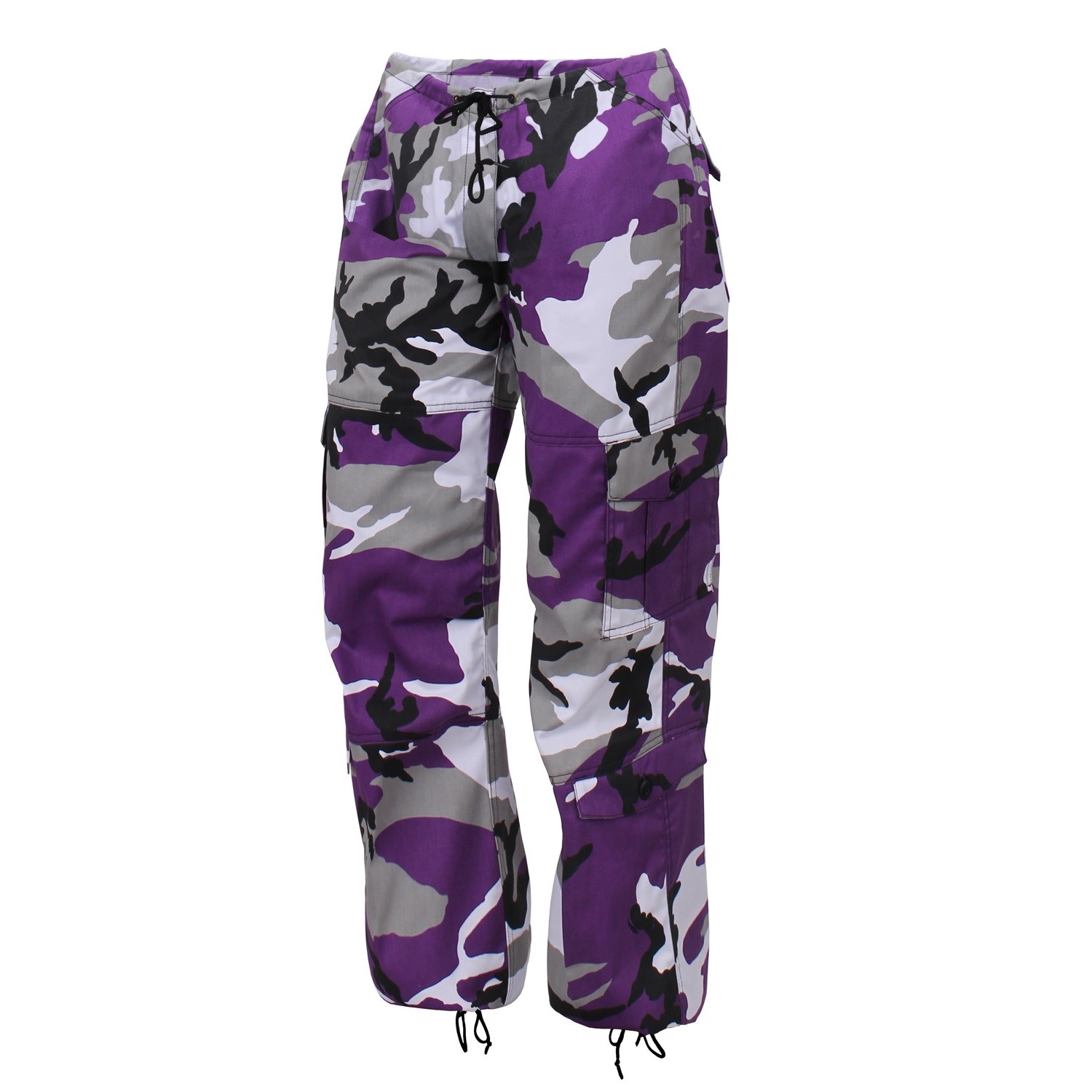 Kalhoty dámské PARATROOPER VIOLET CAMO Velikost: XL