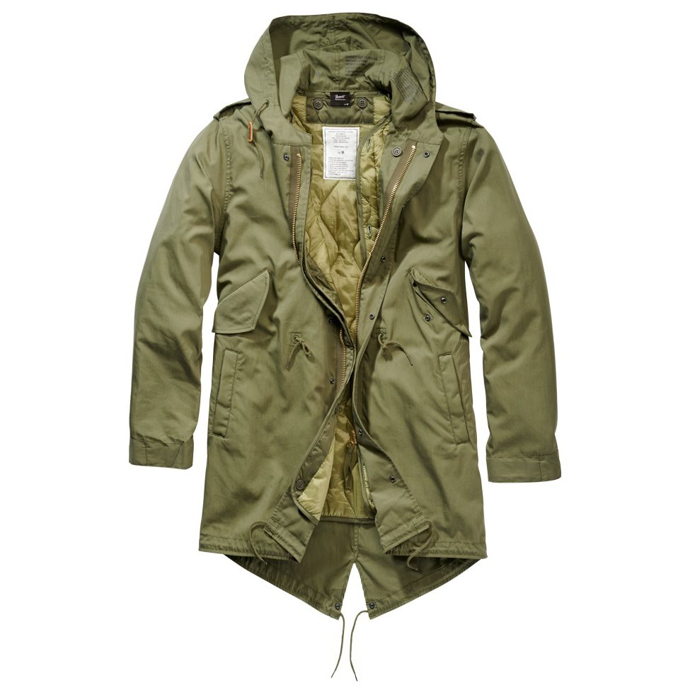 Bunda US M51 FISHTAIL PARKA ZELENÁ Velikost: L