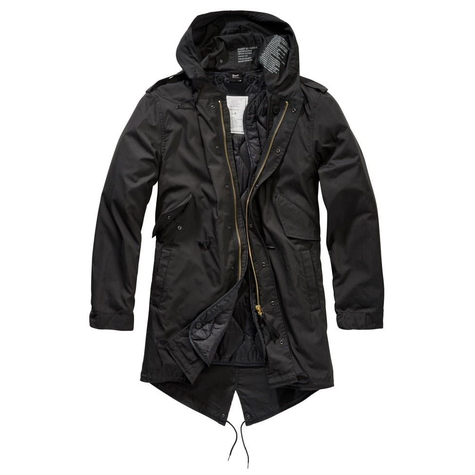 Bunda US M51 FISHTAIL PARKA ČERNÁ Velikost: M