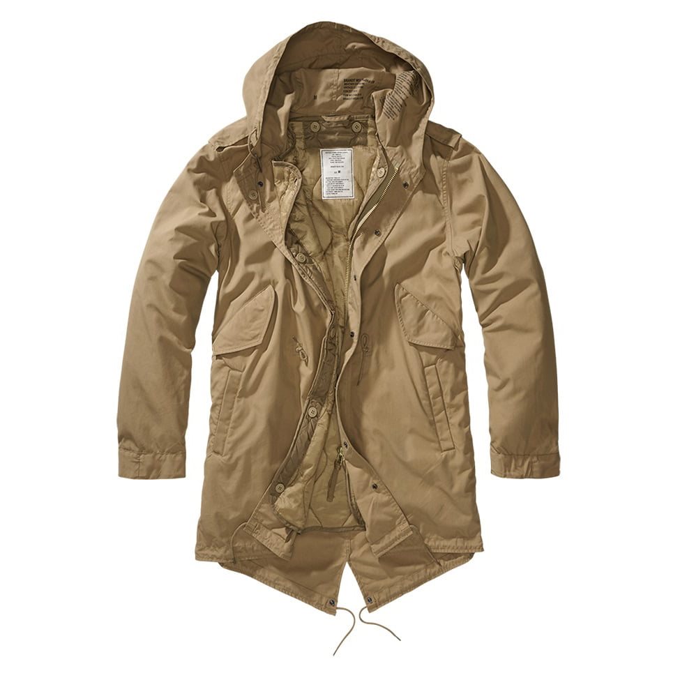 Bunda US M51 FISHTAIL PARKA CAMEL PÍSKOVÁ Velikost: 4XL