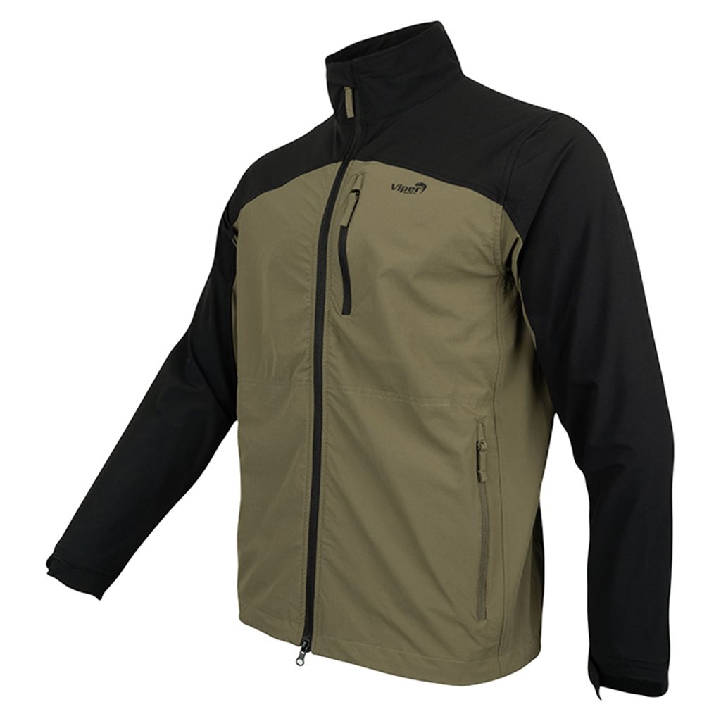 Bunda LIGHTWEIGHT softshell ZELENÁ Velikost: XXL