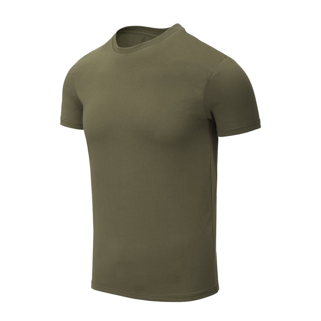 Triko ORGANIC SLIM OLIVE GREEN Velikost: L