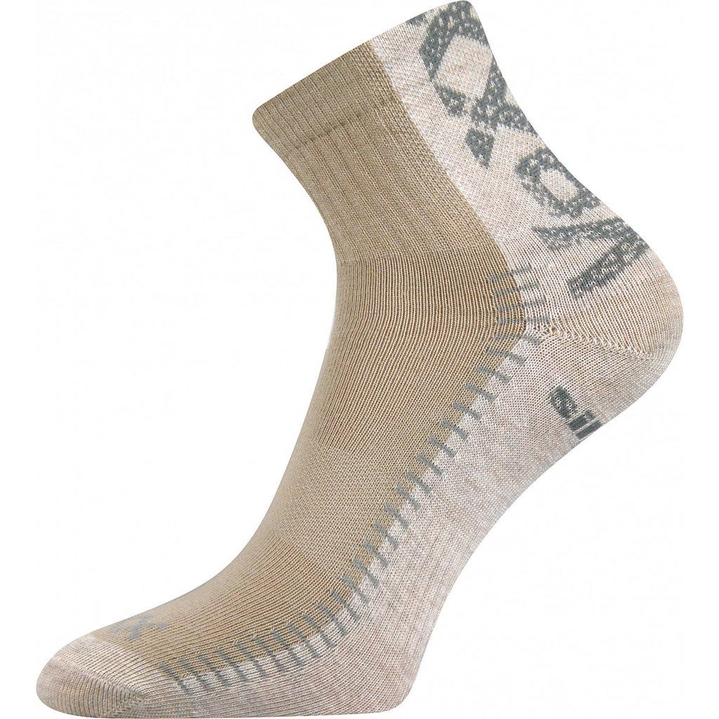 Ponožky REVOLT bavlněné BĚŽOVÉ Velikost: 47-50