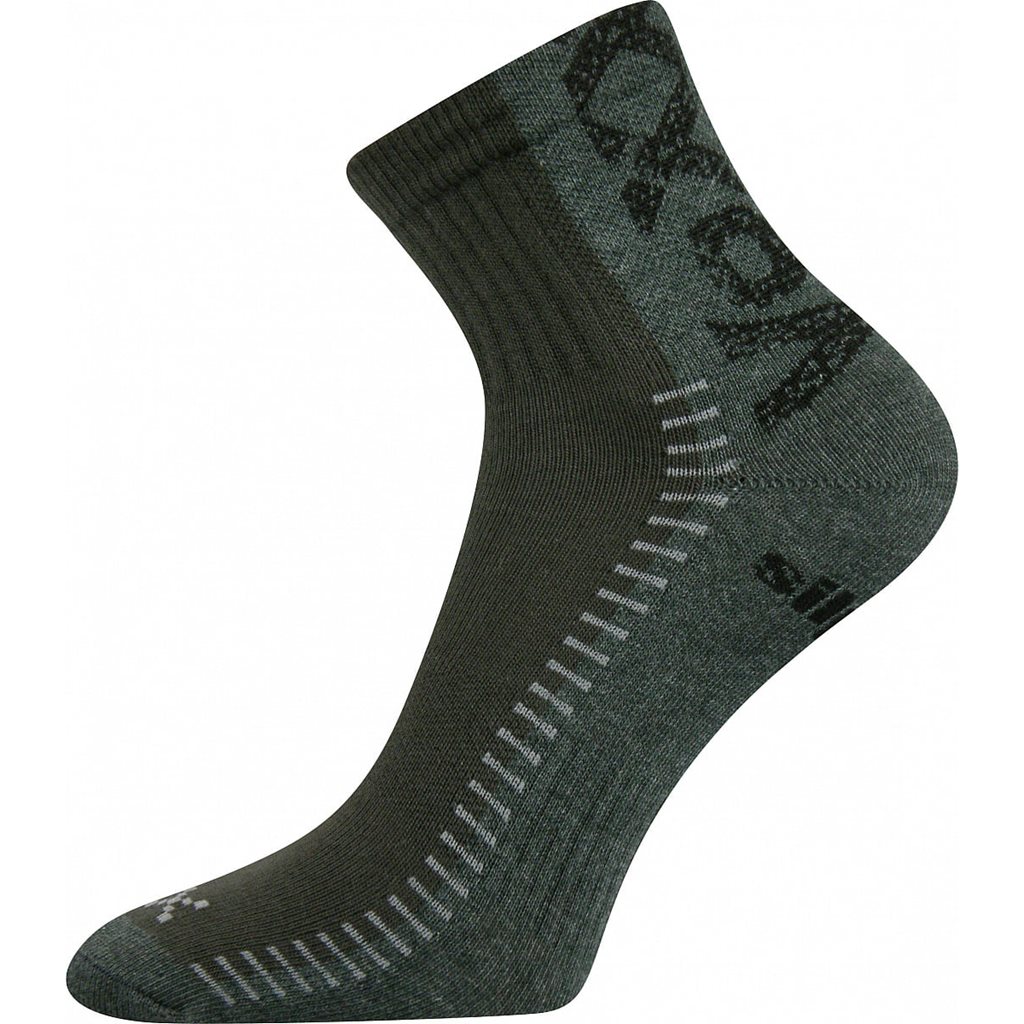 Ponožky REVOLT bavlněné ZELENÉ Velikost: 47-50