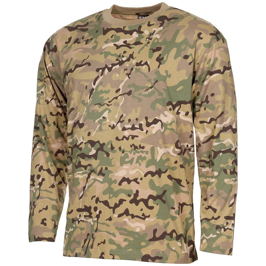 Triko US dlouhý rukáv OPERATION CAMO Velikost: 3XL