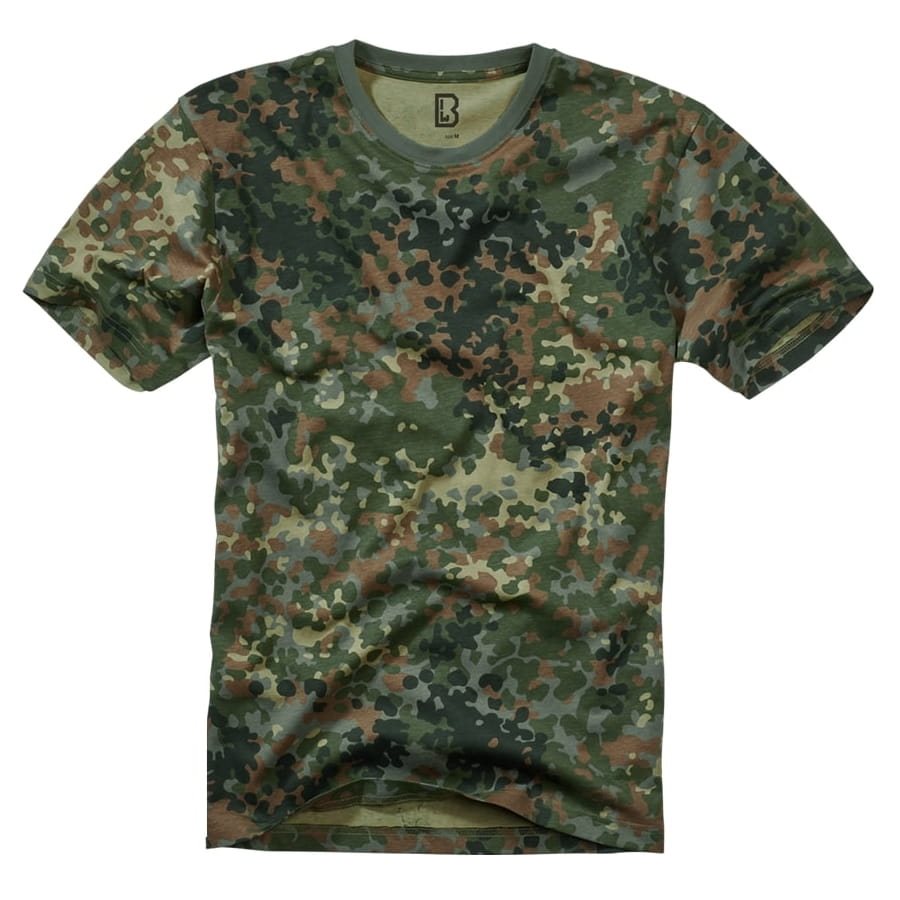 Tričko Oeko-Tex® krátký rukáv maskované FLECKTARN Velikost: 4XL