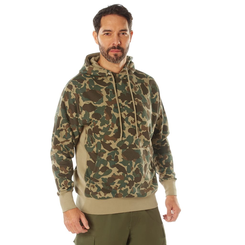 Mikina EVERY DAY HOODIE s kapucí FRED BEAR CAMO Velikost: XL
