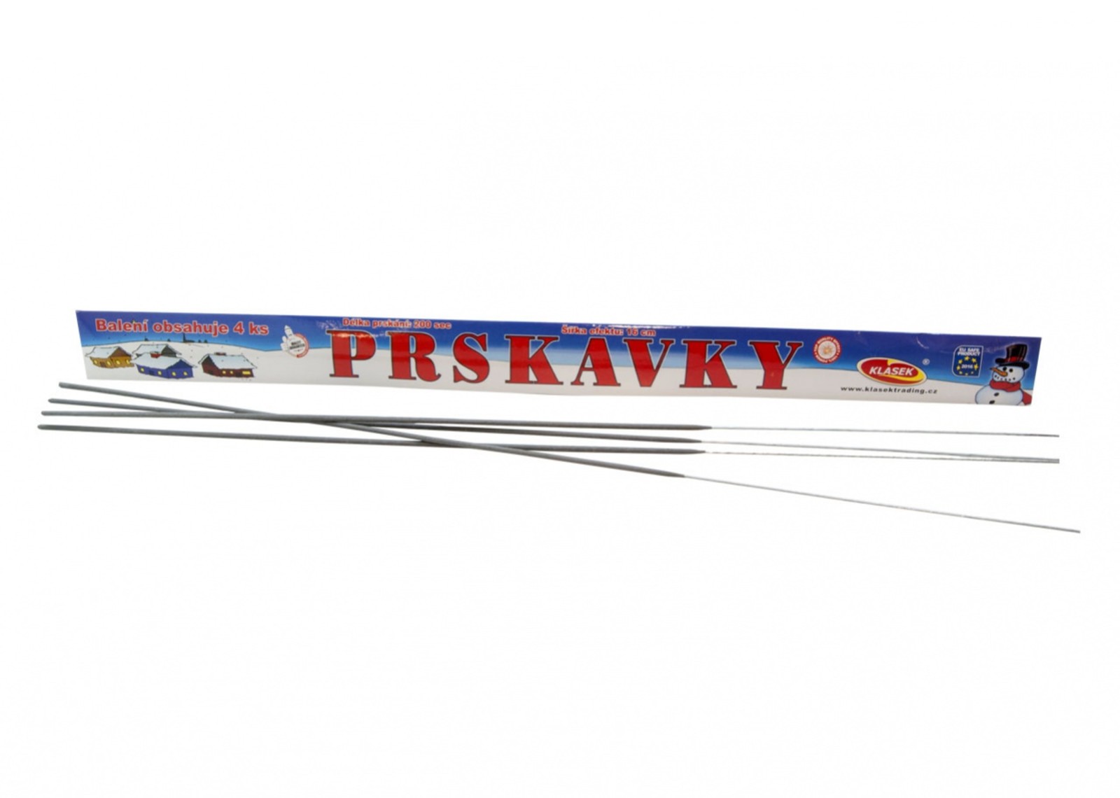 Pyrotechnika Prskavky 70cm 4ks