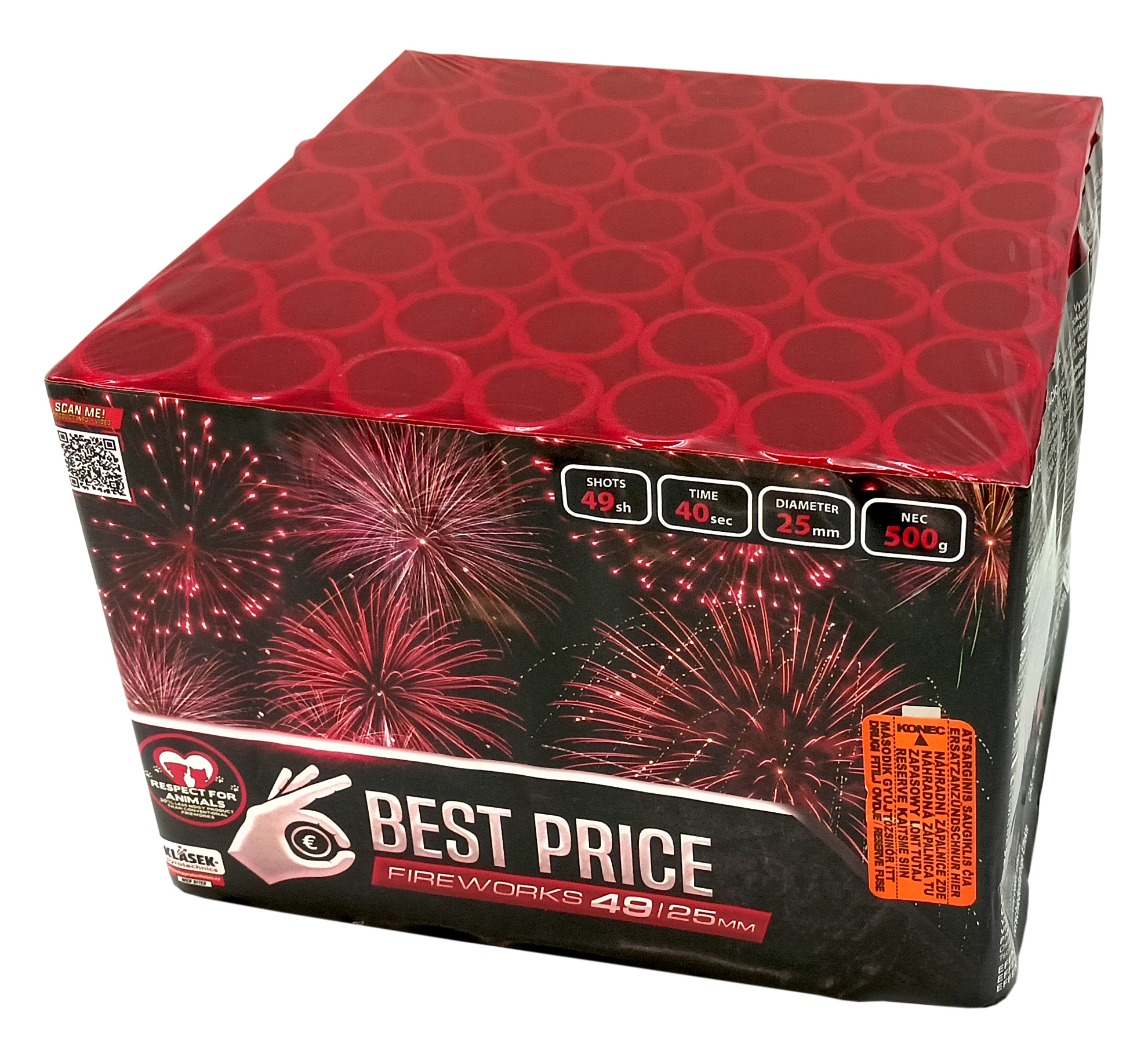 Pyrotechnika Kompakt 49 ran / 25mm Best Price