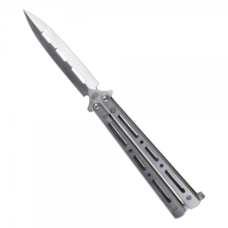 Nůž motýlek SCK Spear silver