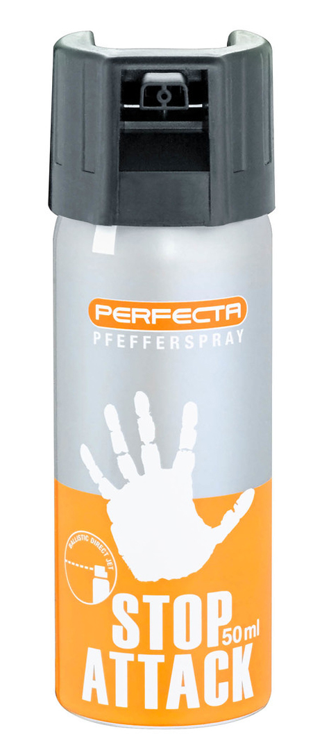 Obranný sprej pepřový Perfecta Stop Attack OC JET 50ml